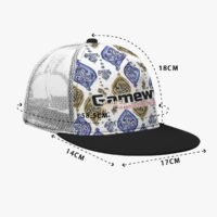 Gamewise Snapback Mesh | Blk/Wht - Image 4