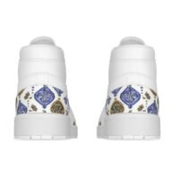 Be Gamewise Mids | Wht Trainers | Blue Logo - Image 2