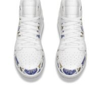 Be Gamewise Mids | Wht Trainers | Blue Logo - Image 6